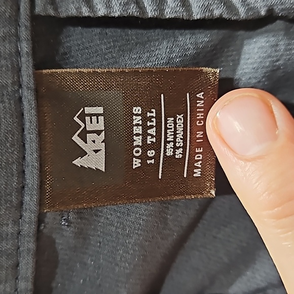 REI Convertible Cargo, Pants, Women's 16tall, Nylon/Spandex, UPF 30+, Pockets, - Picture 9 of 17